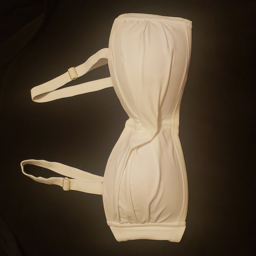 Swimsuits for All White Bikini Top
